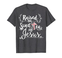 Load image into Gallery viewer, Raised on Sweet Tea &amp; Jesus - Jesus Surfed Christian T-Shirt
