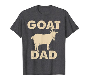 Mens Funny Goat Dad T-Shirt Goat Apparel