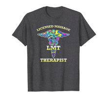 Load image into Gallery viewer, LMT Licensed Massage Therapist Caduceus T-Shirt Gift Tee
