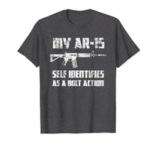 Load image into Gallery viewer, 2nd Amendment Pro Gun Shirts AR-15 Identifies As Bolt Action
