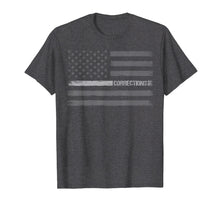 Load image into Gallery viewer, Correctional officer t-shirt USA American flag gift vintage
