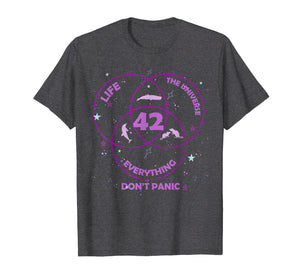 42 Answer to Life Universe Everything T-Shirt