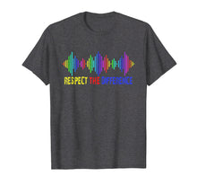 Load image into Gallery viewer, Autism Awareness Shirt Respect the Difference
