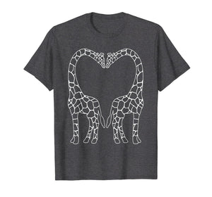 Cute Giraffe T Shirt Fun Valentine Gift for Giraffe Lovers