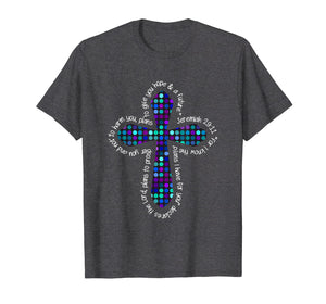 Christian Polka Dot Cross Jeremiah 29:11 T-Shirt