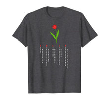 Load image into Gallery viewer, Calvinist Tulip Christian T Shirt with Picture of Tulip
