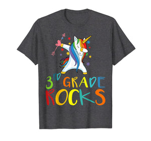 3 rd Grade Rocks Shirt Funny third Graders & Teachers