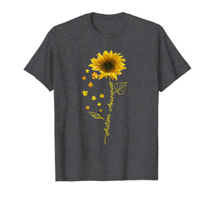 Autism Awareness Sunflower Shirt Gift