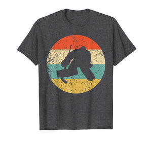 Hockey Vintage Retro Hockey Goalie T-Shirt