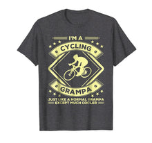 Load image into Gallery viewer, Cycling Grampa shirt Funny Cycler gifts Grandpa tshirt
