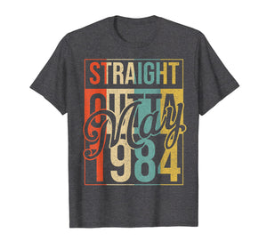 35th Birthday Gift Straight Outta Vintage May 1984 T-Shirt
