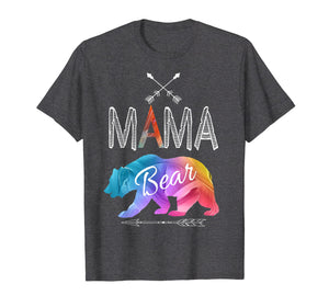 Men's Women's T Shirt Cute Mama Bear for Mather's Day