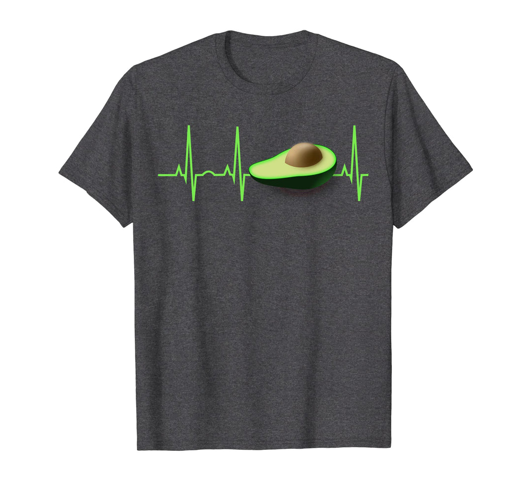 Avocado T-Shirt - Best Avocado Heartbeat T-Shirt Gift Tee