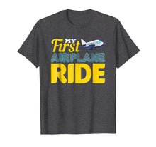 Load image into Gallery viewer, My First Airplane Ride Vacation T-shirt
