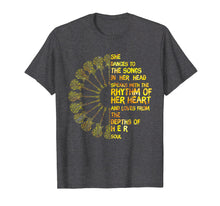 Load image into Gallery viewer, She Dances To The Songs In Her Head Hippie Guitar T-shirt
