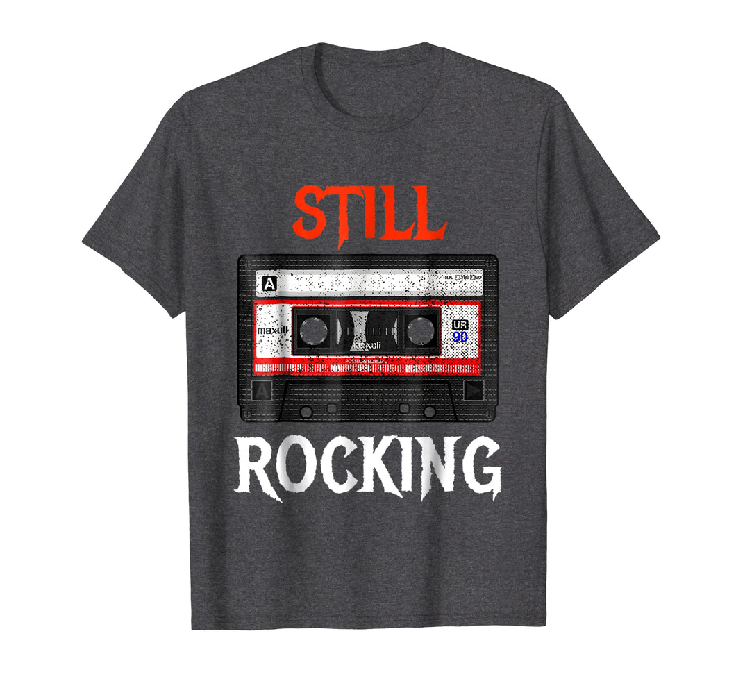 Classic Rock Cassette Tape T-Shirt - Funny 80's Vintage Tee