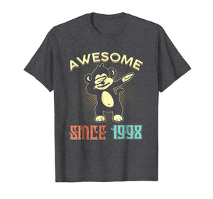 Monkey Dabbing Awesome Since 1998 21st yrs Birthday T-Shirt