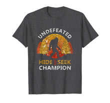 Load image into Gallery viewer, Hide and seek world champion bigfoot t shirts for men funny
