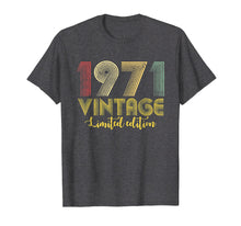 Load image into Gallery viewer, Vintage 1971 T-Shirt Born in 1971 Retro 48th Birthday Gifts
