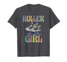 Load image into Gallery viewer, Retro Roller Girl T Shirt Vintage Skating 70s 80s Skate Gift
