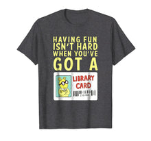 Load image into Gallery viewer, Arthur T Shirt Having Fun Isn&#39;t Hard Library Card

