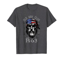 Load image into Gallery viewer, Old Man Club Tshirt Old Man Born in 1963 Shirt
