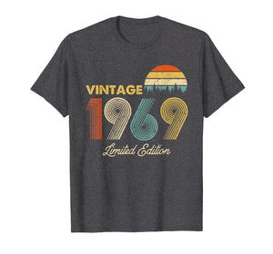 Made in 1969 - Shirt - Vintage 1969 50th Birthday Gift T-Shirt