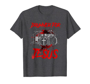Christian Drummer Gift Shirt Drumming for Jesus