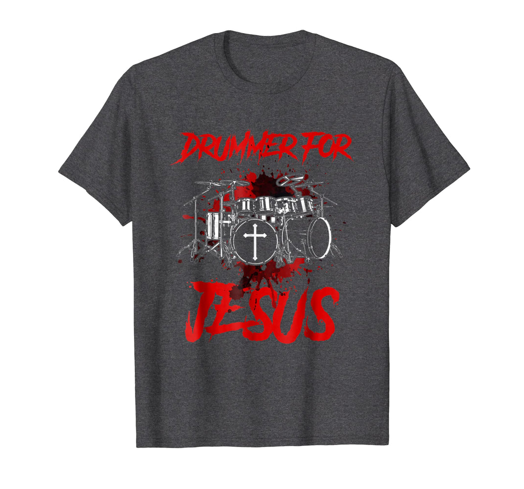 Christian Drummer Gift Shirt Drumming for Jesus