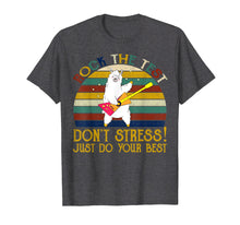 Load image into Gallery viewer, Rock The Test Don&#39;t Stress Just Do Your Best Funny T-Shirt
