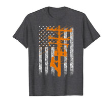 Load image into Gallery viewer, Cute Silhouette American Flag Lineman T-shirt
