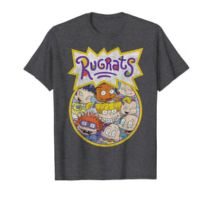 Rugrats Every Baby Vintage Circle Title Graphic T-Shirt