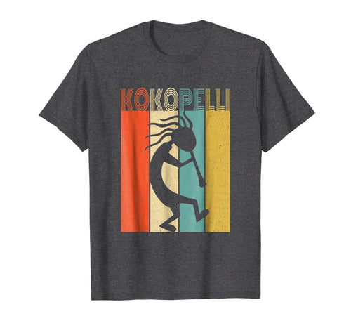 Kokopelli Flute Player Retro Vintage Silhouette T Shirt