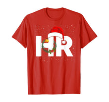 Load image into Gallery viewer, Christmas Human Resources Santa Claus Hat Wreath Xmas Gifts T-Shirt
