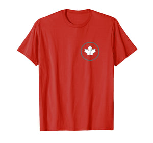 Canadian Maple Leaf shirt for people born in Canada