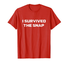 Load image into Gallery viewer, I Survived The Snap t-shirt
