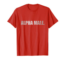 Load image into Gallery viewer, ALPHA MALE T SHIRT Gym Strong Mens Lifting Weights
