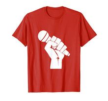 Load image into Gallery viewer, Karaoke Shirt | Microphone Shirt | Music Shirt | Singer Tee
