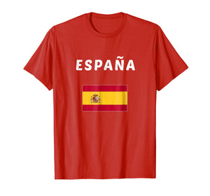 Espana T-shirt Spain Tee Flag souvenir Gift Spanade