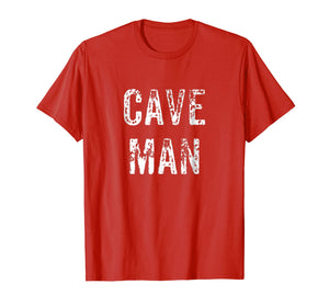 Caveman T-Shirt funny Costume Party humor cool Cave Rescue