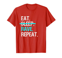 Load image into Gallery viewer, Eat Sleep Rave Repeat Music Festival T-Shirt
