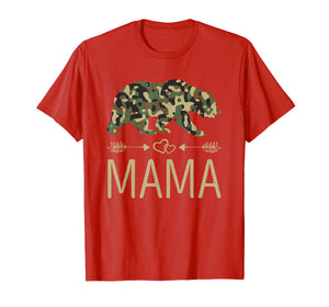 Mama Bear Camo Mother's Day Gift T-Shirt