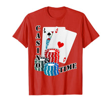 Load image into Gallery viewer, Casino Time Shirt Fun Gambling T Black Jack Poker
