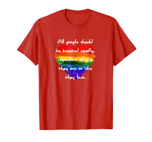 LGBT Pride Month 2019 T-Shirt LGBT Awareness Month Gift Tee