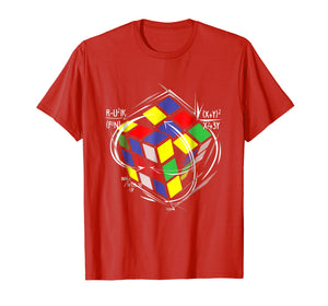 Rubik Cube Math T shirts