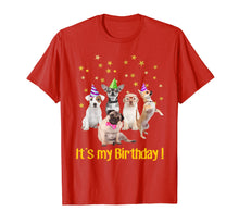 Load image into Gallery viewer, Boys Girls cute dogs Birthday puppy T-shirt

