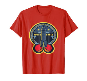 Space Force Patriotic Rocket T-Shirt