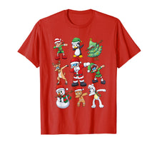 Load image into Gallery viewer, Christmas Shirt for Kids Boys Dabbing Santa Elves Xmas Gift T-Shirt
