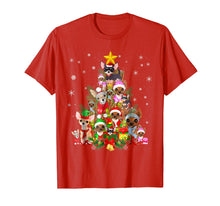 Load image into Gallery viewer, Chihuahua Christmas Tree T Shirt Xmas Gift For Chihuahua Dog T-Shirt
