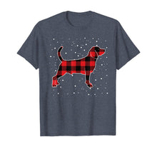 Load image into Gallery viewer, Buffalo Plaid Beagle Christmas Matching Pajama Xmas Gift T-Shirt

